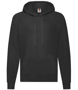 Fruit of the Loom SS121 Lightweight Hooded Sweatshirt